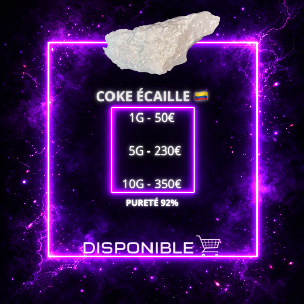 COKE ÉCAILLE ❄️🇨🇴